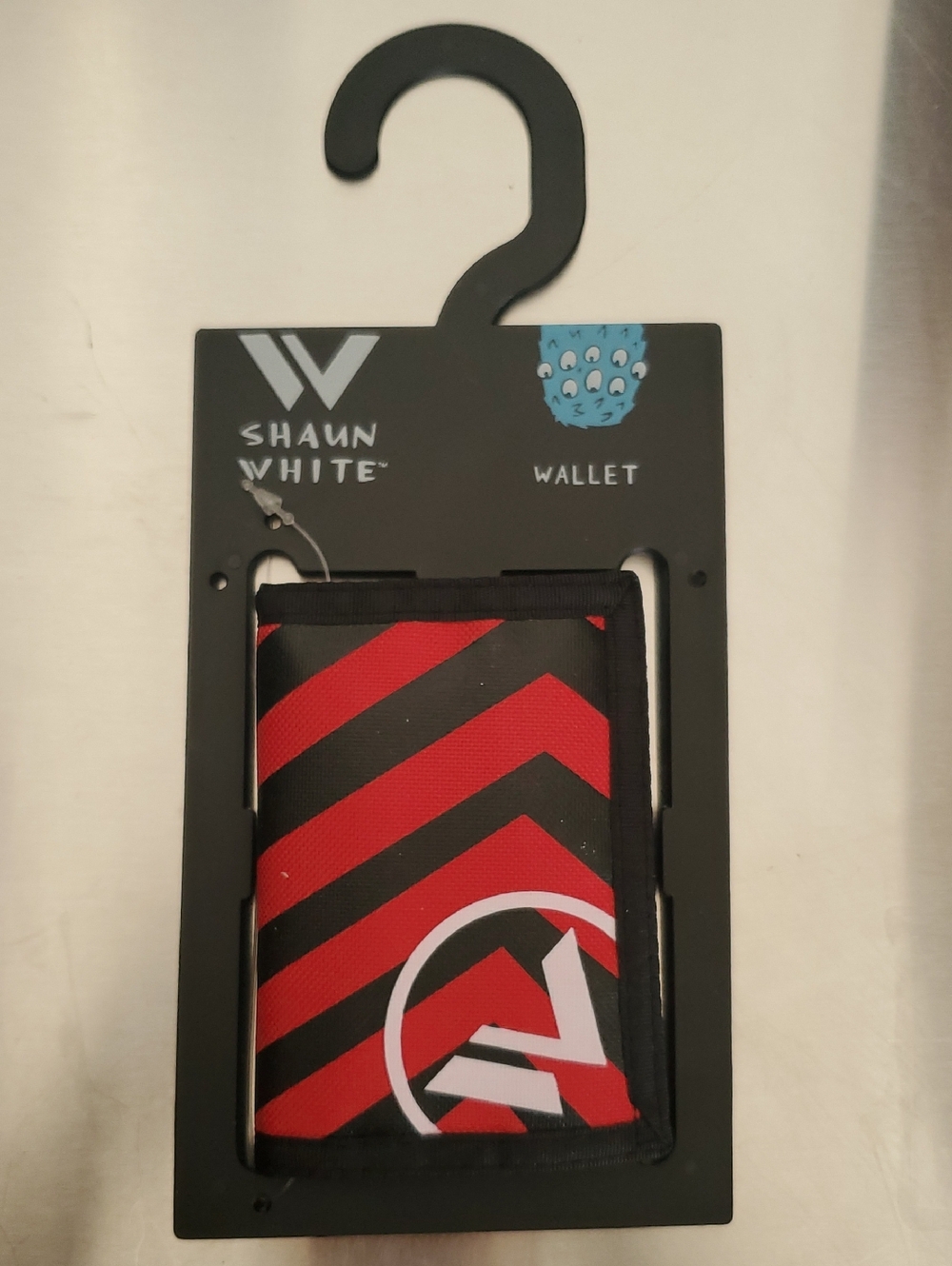 Shaun White Red & Black Chevron Card Wallet